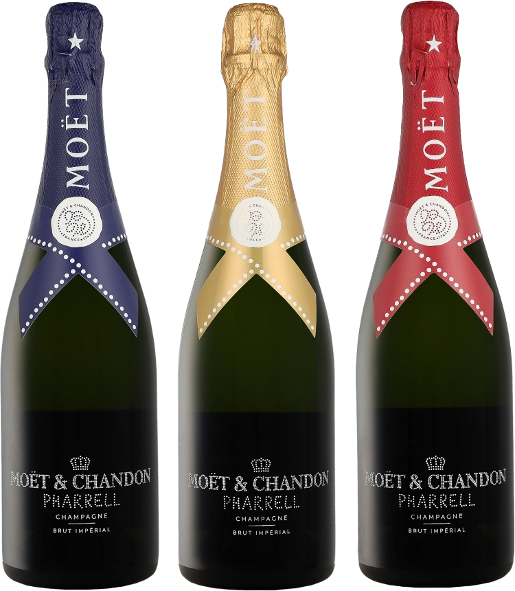 Moet & Chandon Brut Imperial Pharrell 0.75 liter Vin
