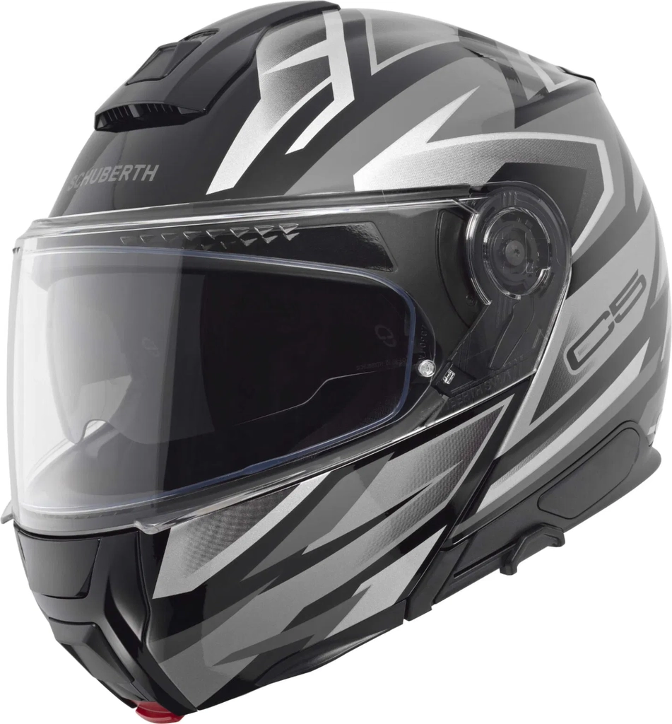 Schuberth C5 Zenith Klaphjelm Grå/Sort Unisex