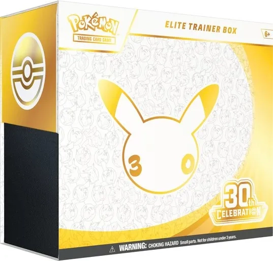 30th celebration elite trainer box - pokemon tcg