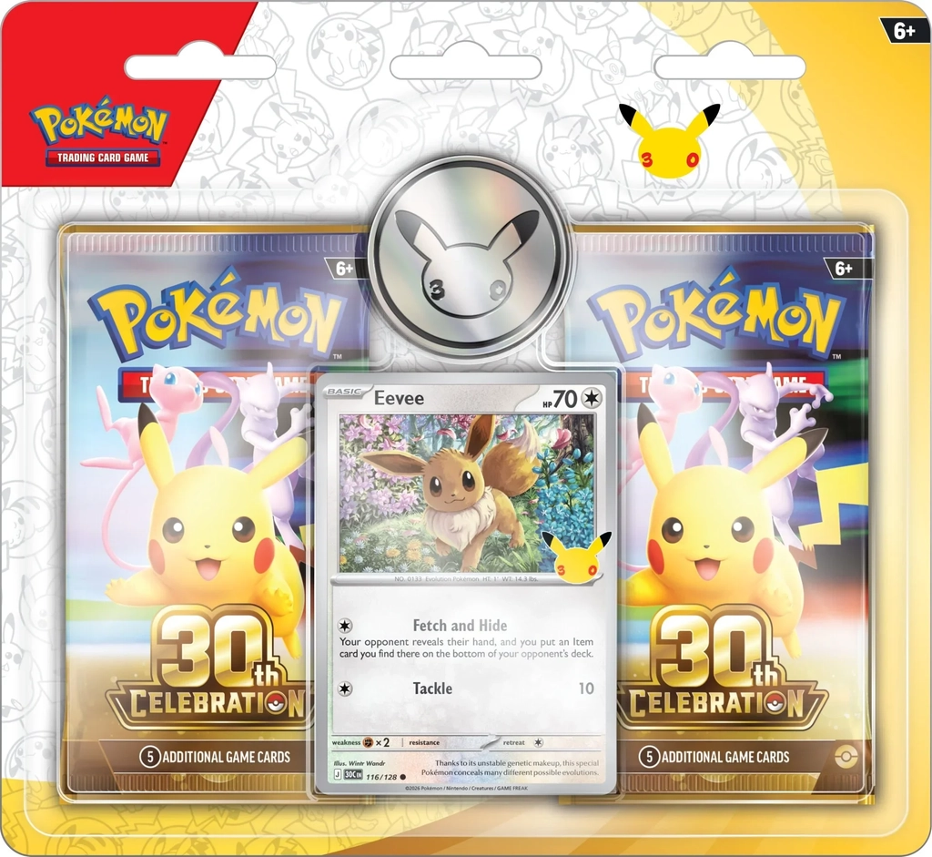 pokémon 30th samlekort