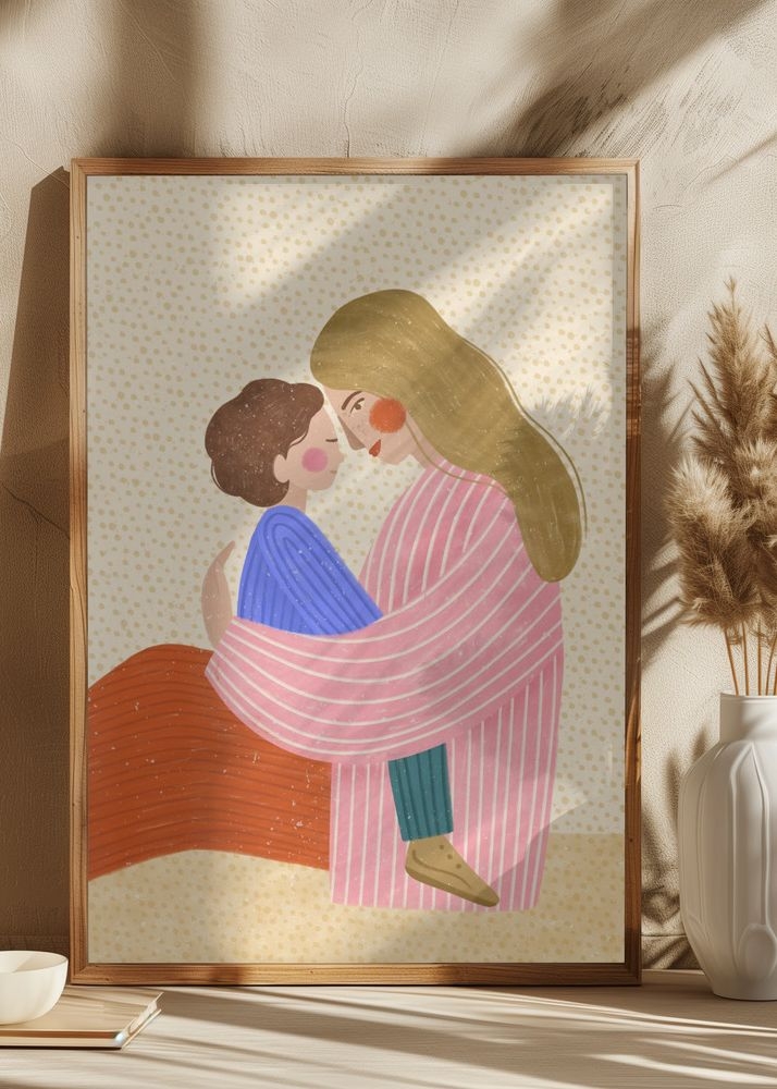 mum love plakat (70x100 cm)