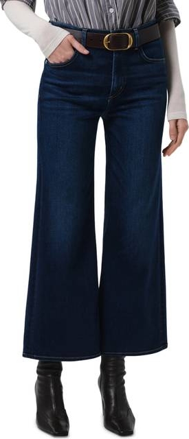 Citizens of Humanity Lyra Cropped Wide-Leg Jeans - Blue