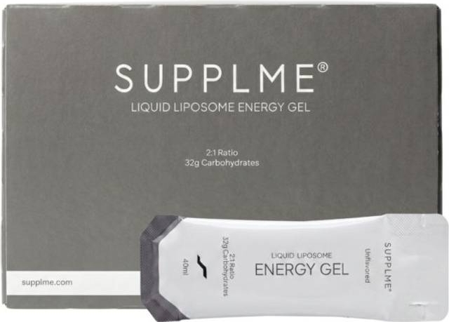 SupplMe Liposome Energy Gel 12x40ml Str. ONE SIZE Hvid Unisex