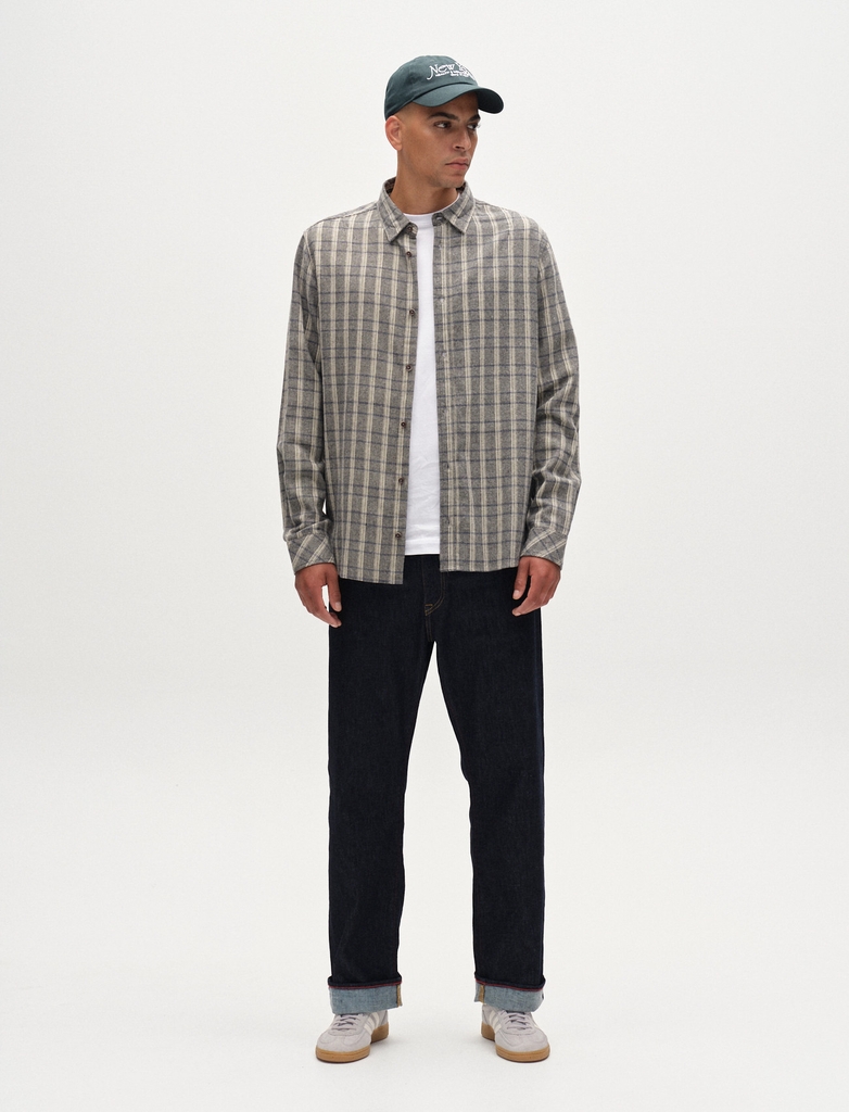 Gabba Sven Reg Herri Ls - Grey - XXL