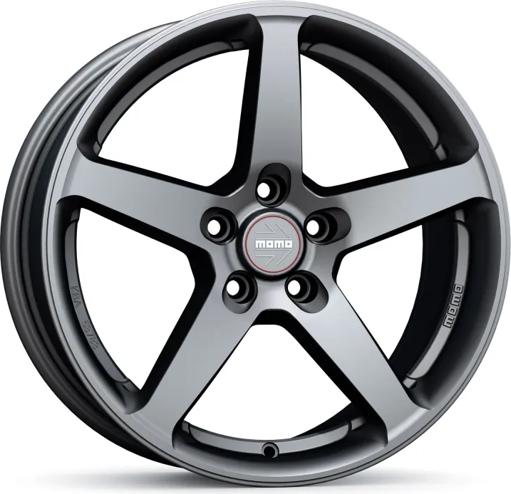 momo five titanium sølv mat i 20 tommer