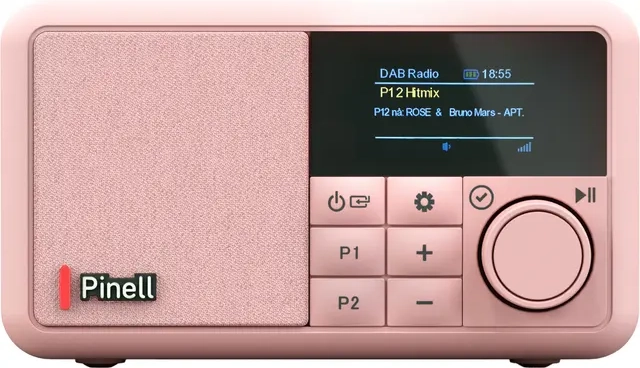 pinell compact digitalradio (primrose pink)