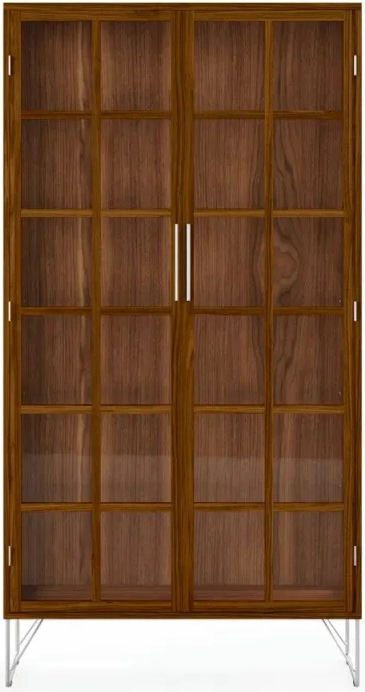 Naver Collection AK2780 Vitrineskab Oiled Oak Vitrineskab 94x181cm