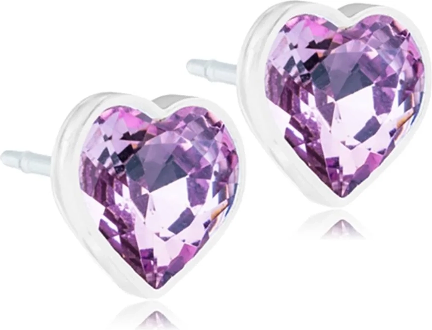 Blomdahls - MP Heart 6mm, Light Amethyst