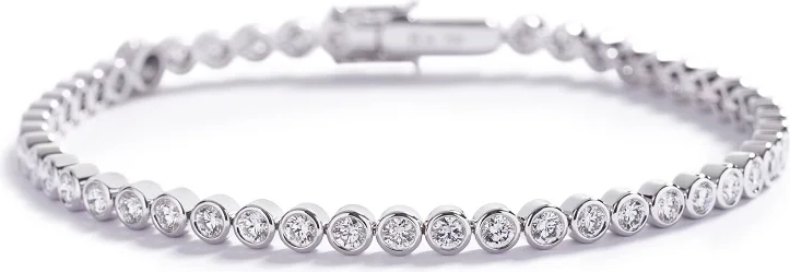 tennisarmbånd med 3,14 ct. brillanter