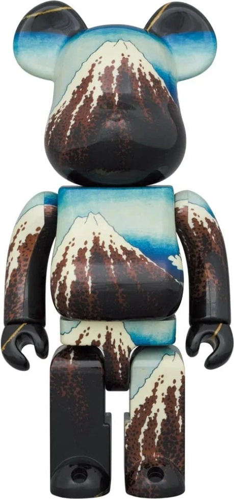 1000% bearbrick - katsushika hokusai (sanka hakuu)