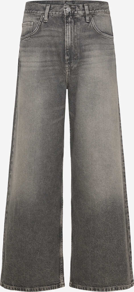 Weekday Solar Loose Wide Leg Unisex Jeans - Black - 29 x 32