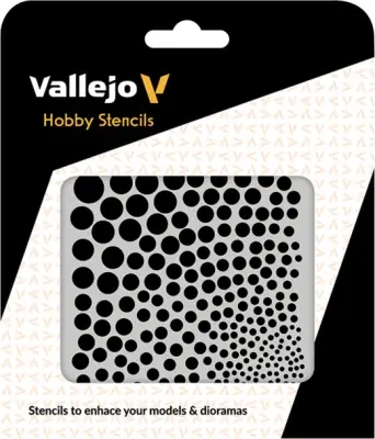 Vallejo Stencil Circle Textures