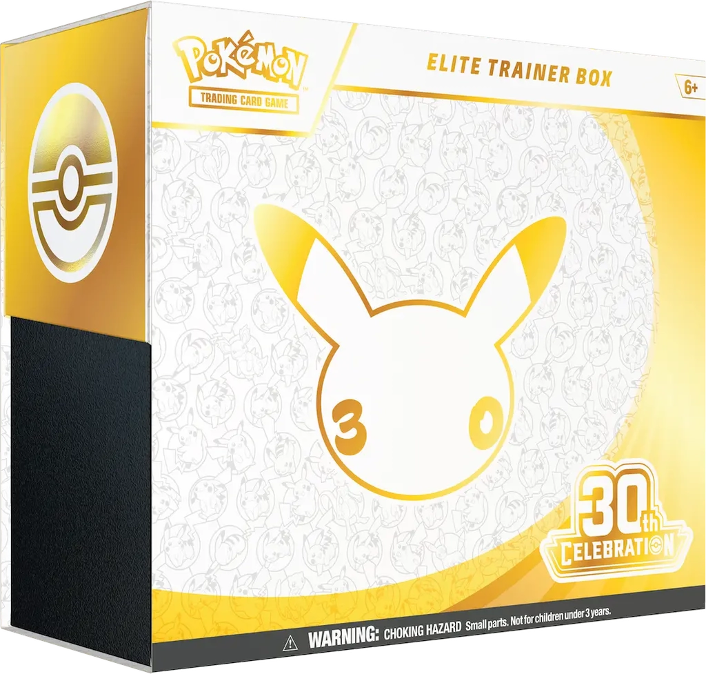 pokémon tcg: 30th celebration - elite trainer box (etb)