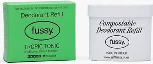 Fussy natural deodorant refill tropic tonic 40g-2