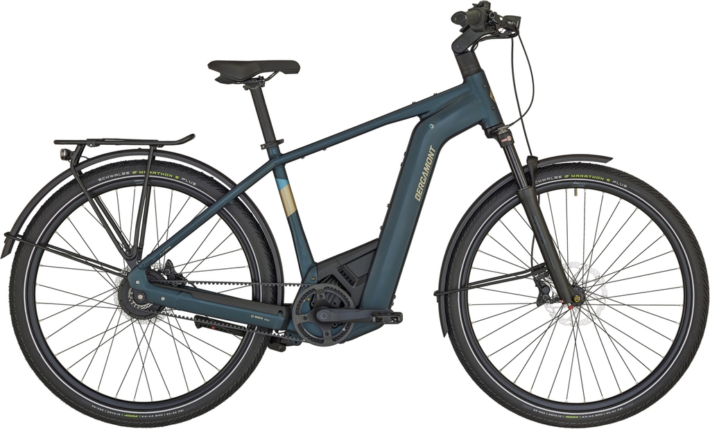 e-horizon pro bælte premium gentleman mat petrol blå