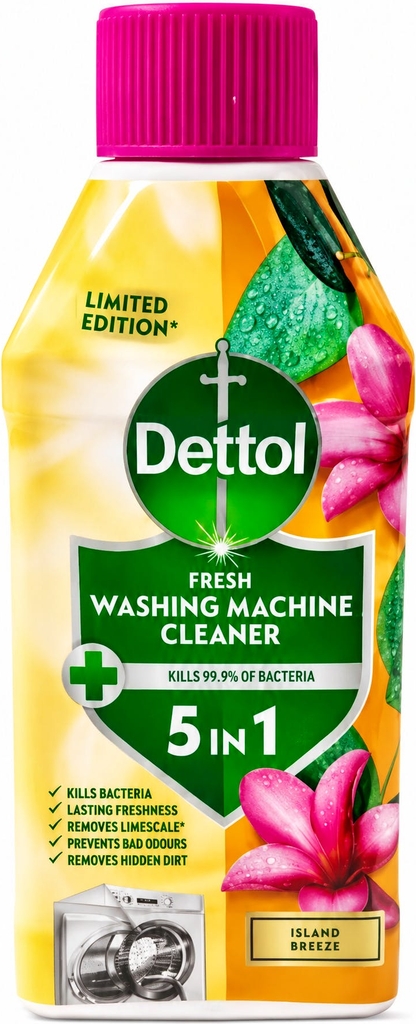 Dettol Washing Machine Cleaner Peach Hibiscus 250 ml