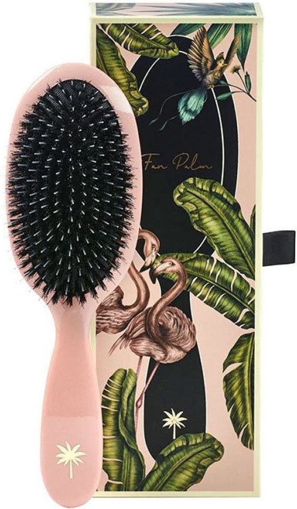 Fan palm luxury brush boar- & nylon bristles medium