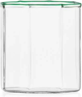 octave water glass green