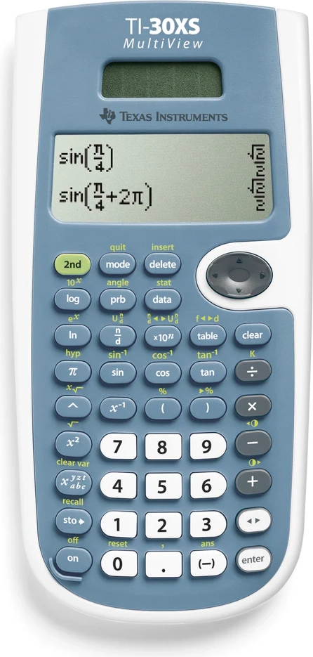lommeregner texas ti-30xs multi view