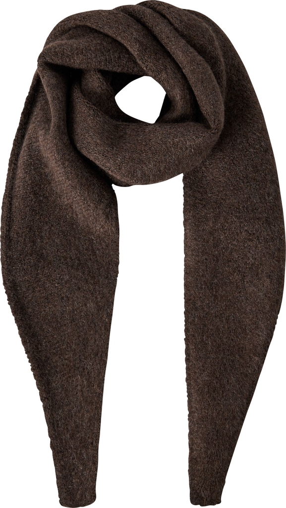 Name It LMTD Tørklæde Strik NlfLodet - Chocolate Brown