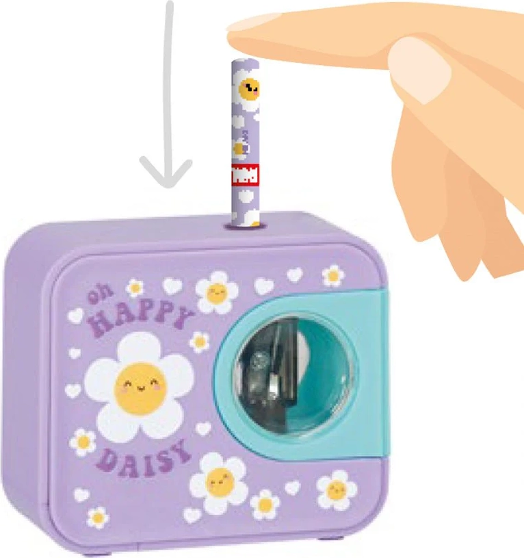 top of the tip elektrisk daisy blyantspidser