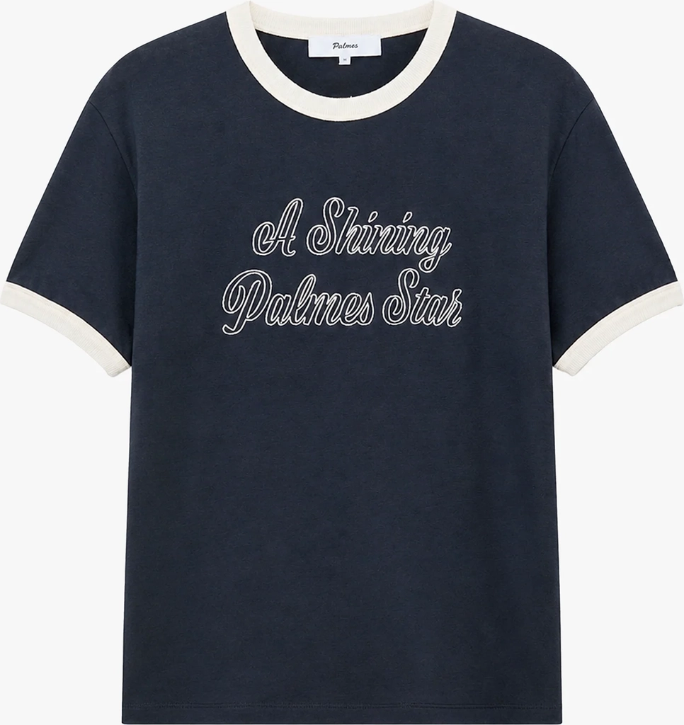 star ringer t-shirt in navy