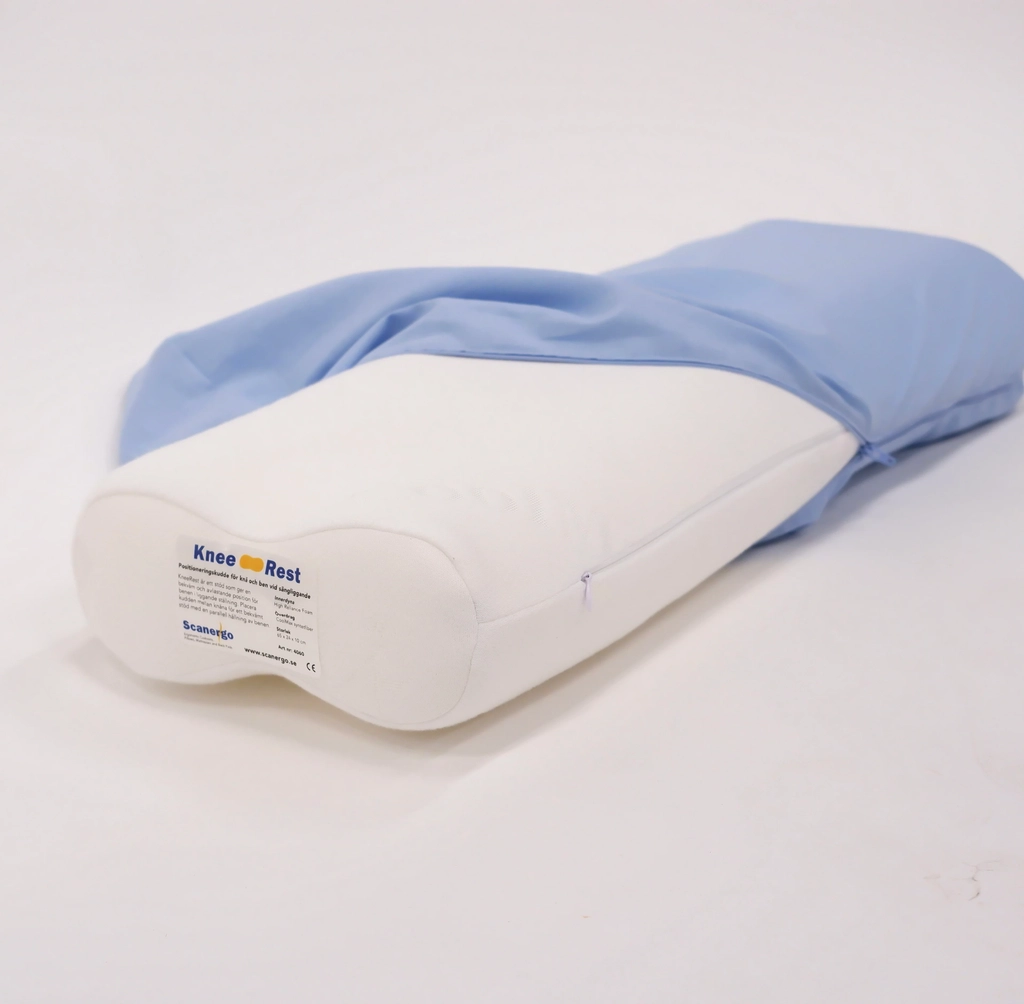 knäkudde kneerest med örngott för nattligt stöd av knä, höft och fot
