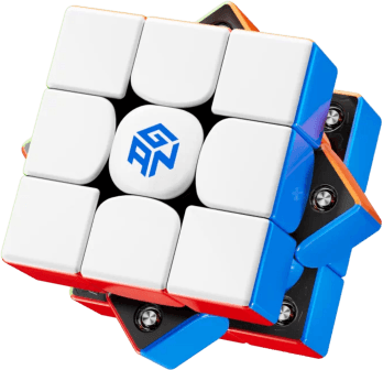 gan v100 leap 3x3 magnetic frosted stickerless