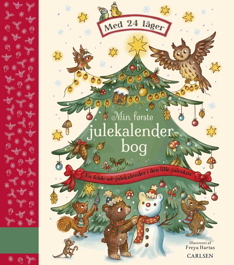 min første julekalenderbog
