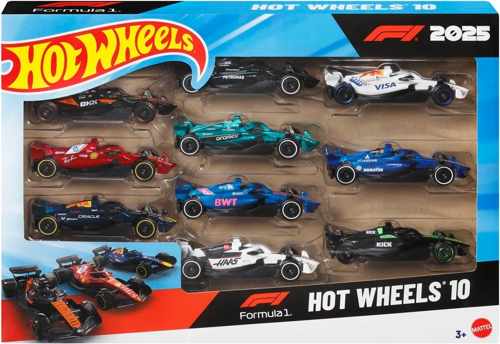 Hot Wheels F1 Racing 1 64 10-Pack