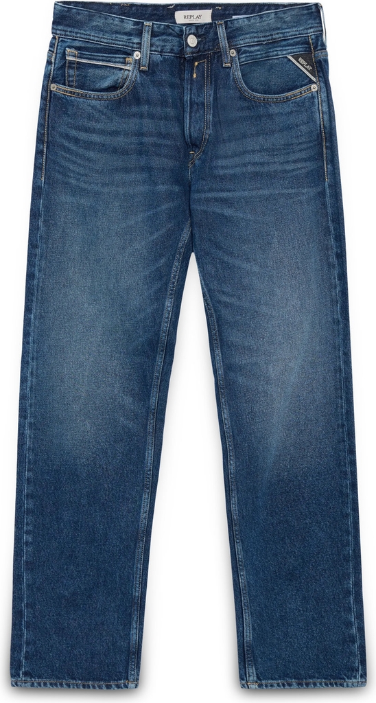 Replay Grover Trousers Straight 99 Denim - Blue - 29 x 32