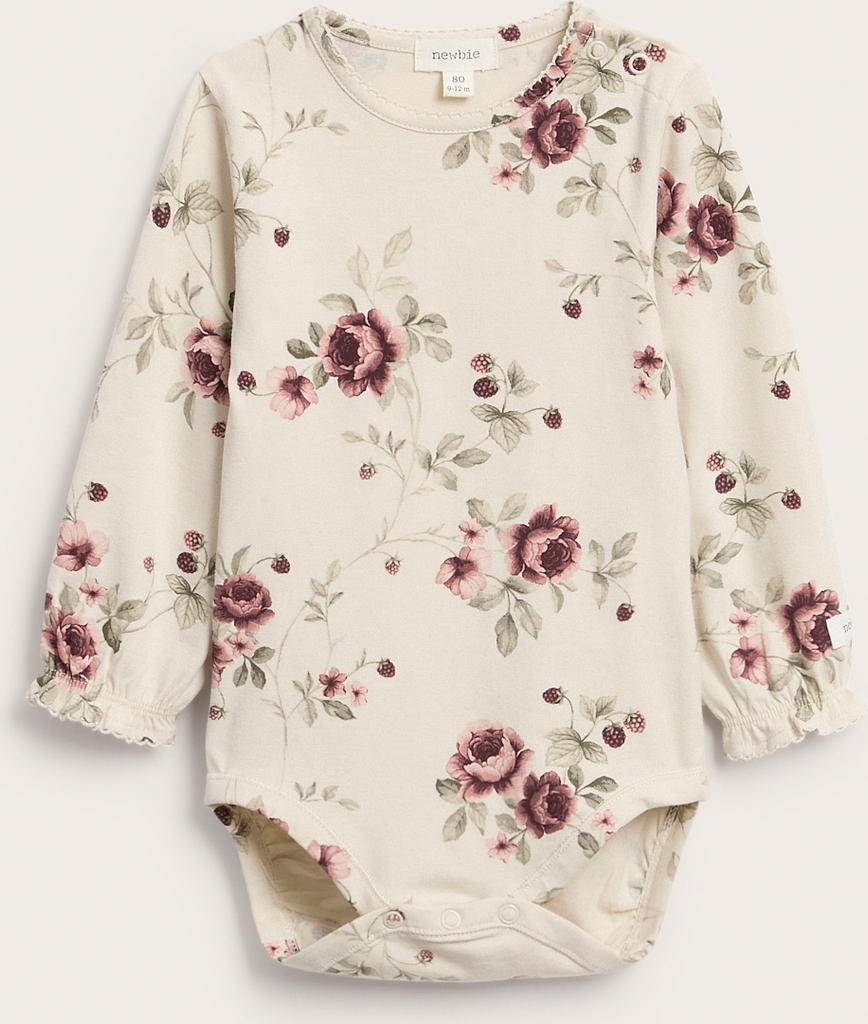 long sleeve floral body