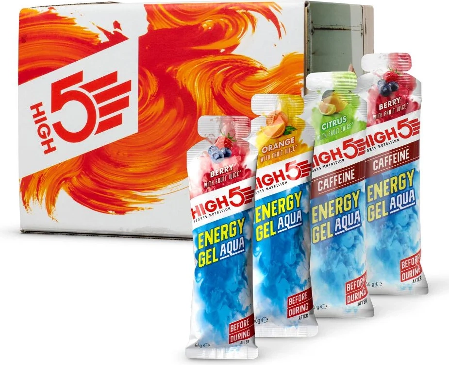 high5&nbsp;energy&nbsp;aqua&nbsp;gels&nbsp;mixed&nbsp;boks&nbsp;med&nbsp;18&nbsp;stk.&nbsp;energy&nbsp;aqua&nbsp;gels 6 x berry, 6 x orange 6 x citrus caffein