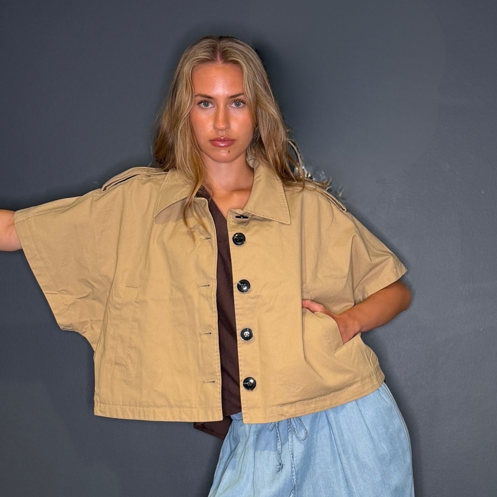 ivy cph katee jakke - beige
