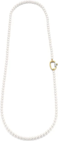 Ti Sento Halskæde 18 kt Forgyldt Sølv 3980PW - 925 Sterling Silver