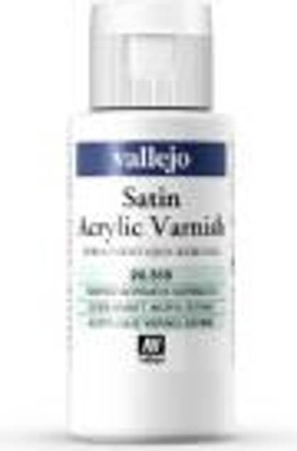 Vallejo Satin Varnish 519 (Quick Dry) 60ml