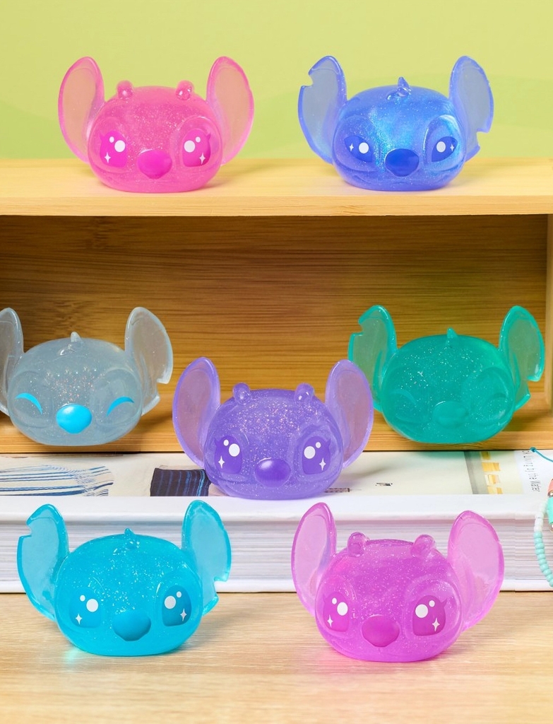 Trend Disney Stitch Squish-A-Stitch Blind Capsule Figure - Multi/patterned - ONE SIZE