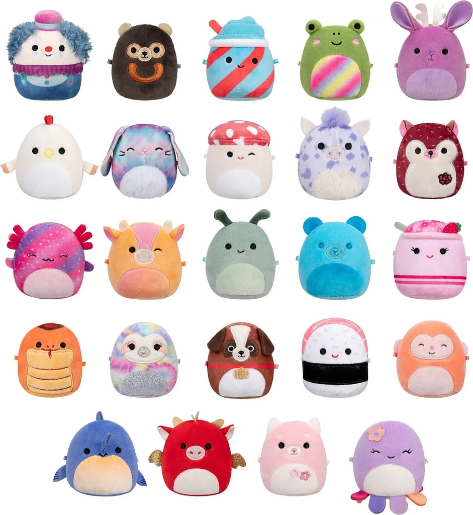 AMO Micromallows 6 Cm Blind Plush Asst S6 Cdu - Multi/patterned - ONE SIZE