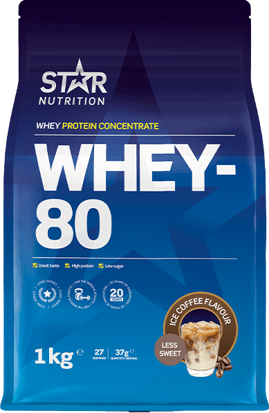 whey-80 myseprotein 1 kg cinnamon bun