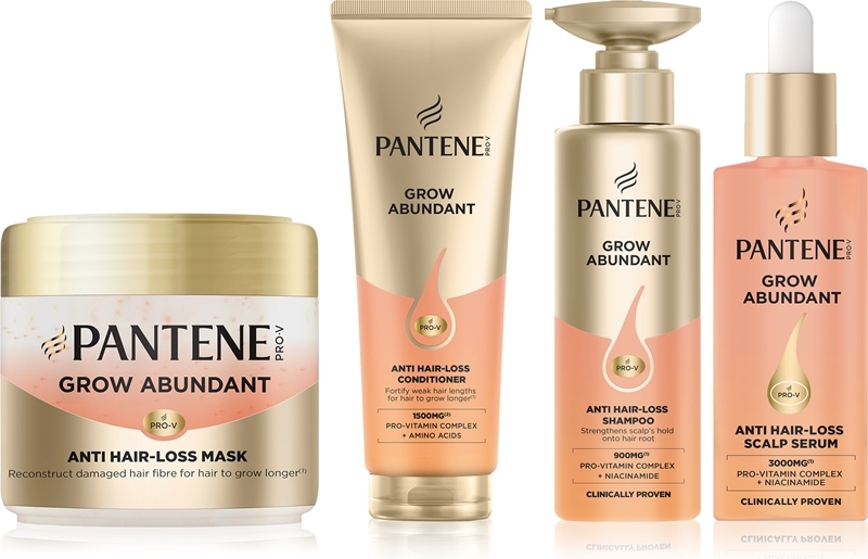 pantene grow abundant sæt til hår og hovedbund