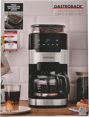 gastroback grind&brew kaffemaskine