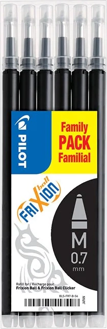 Frixion Clicker 0,7 refill sort (6)