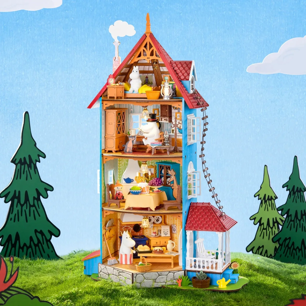 rolife diy miniature house - moominhouse da009