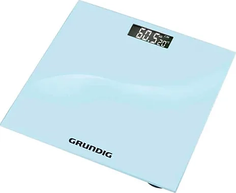 Grundig Badevægt Glas Hvid