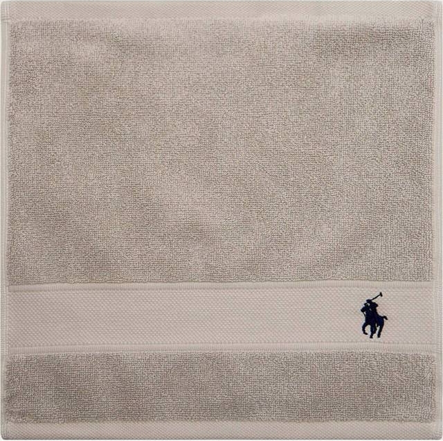 Ralph Lauren Home Poloplay Wash Towel 33x33 cm Gjestehåndkle Grå, Multifarget