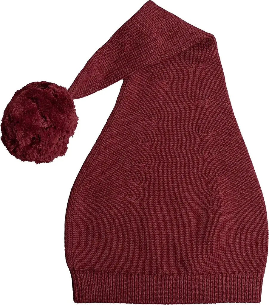 HANEVILD Christmas Hat |Burgundy |1-3Y
