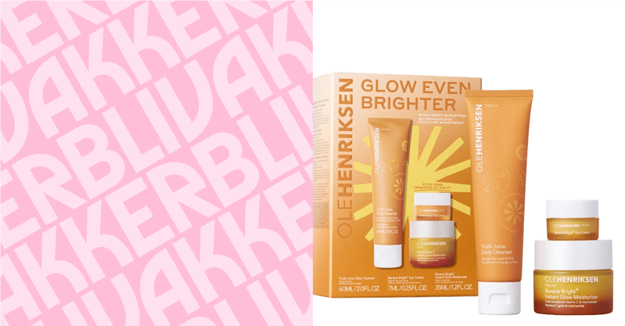 truth glow even brighter banana bright makeup prep set