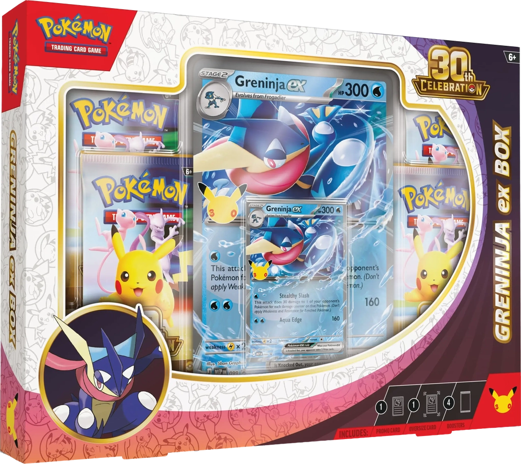 30th celebration ex box greninja ex