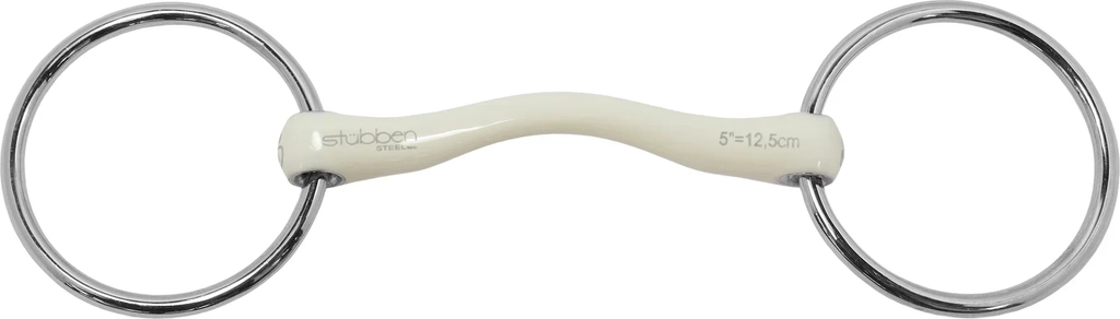 stübben 1301 fine line flex loose ring snaffle