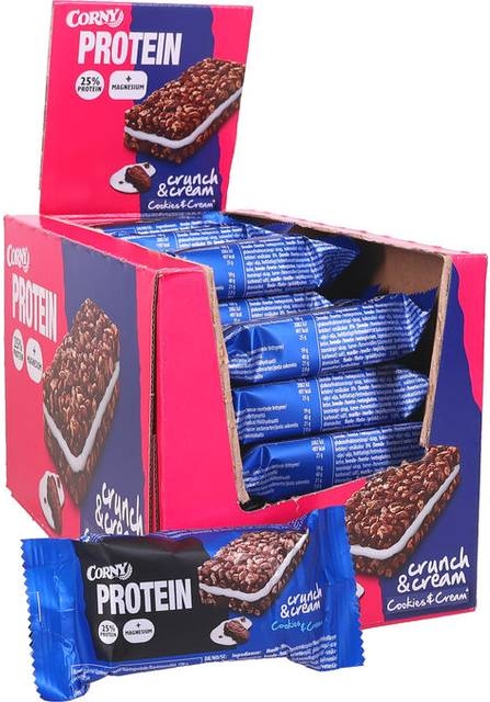 Corny Proteinbar Cookies Cream 24-Pack 24 st